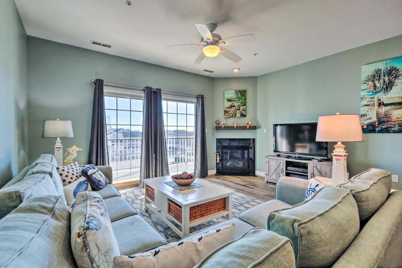 Downtown Ocean City Condo Balcony With Inlet View Exterior foto