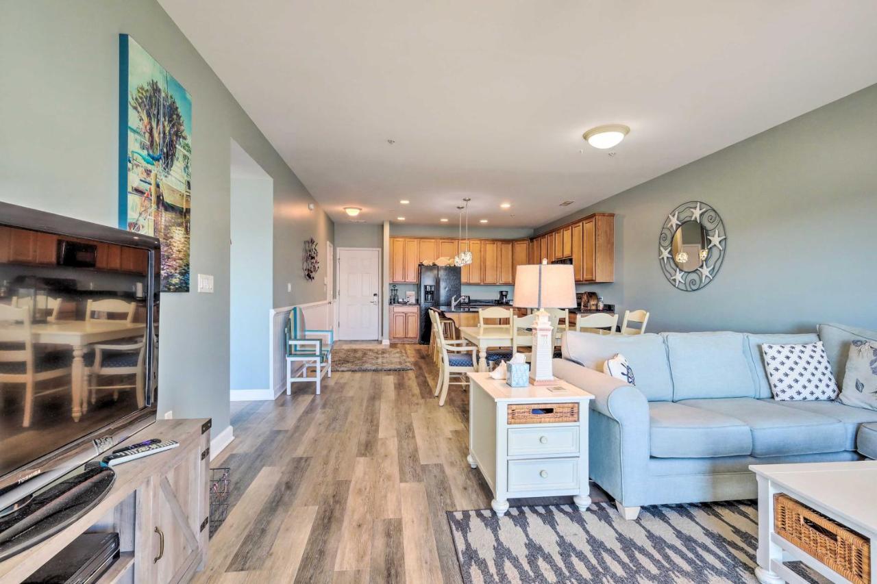 Downtown Ocean City Condo Balcony With Inlet View Exterior foto