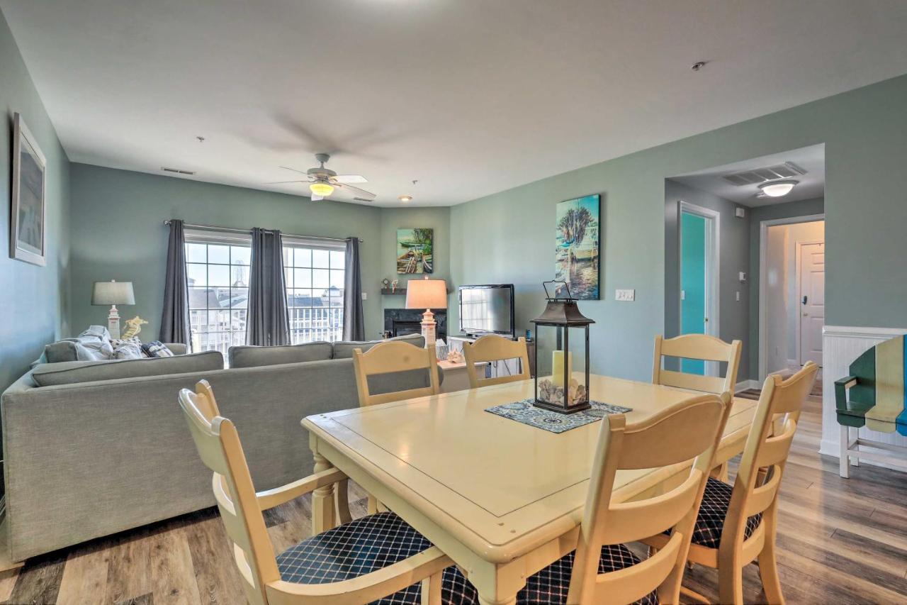 Downtown Ocean City Condo Balcony With Inlet View Exterior foto