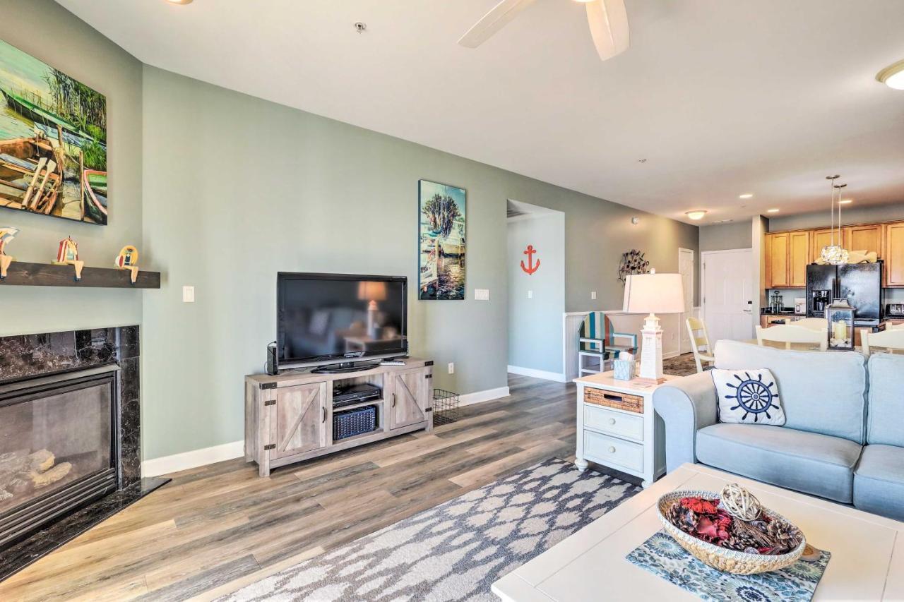 Downtown Ocean City Condo Balcony With Inlet View Exterior foto